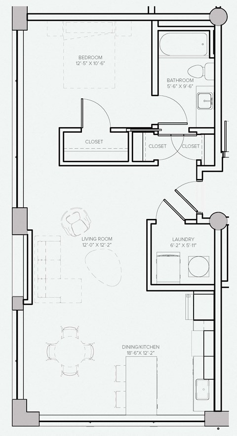 801 Edwin St 1-2 Beds Apartment for Rent - Photo Gallery 17